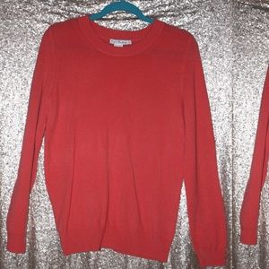 Coral 100% Cashmere Sweater